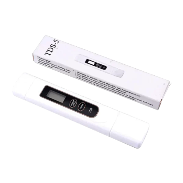 MEDIDOR DE TDS DE COLOR BLANCO - TDS-5