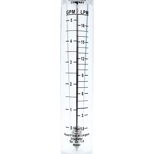 Medidor de flujo lineal 0.5-5 GPM