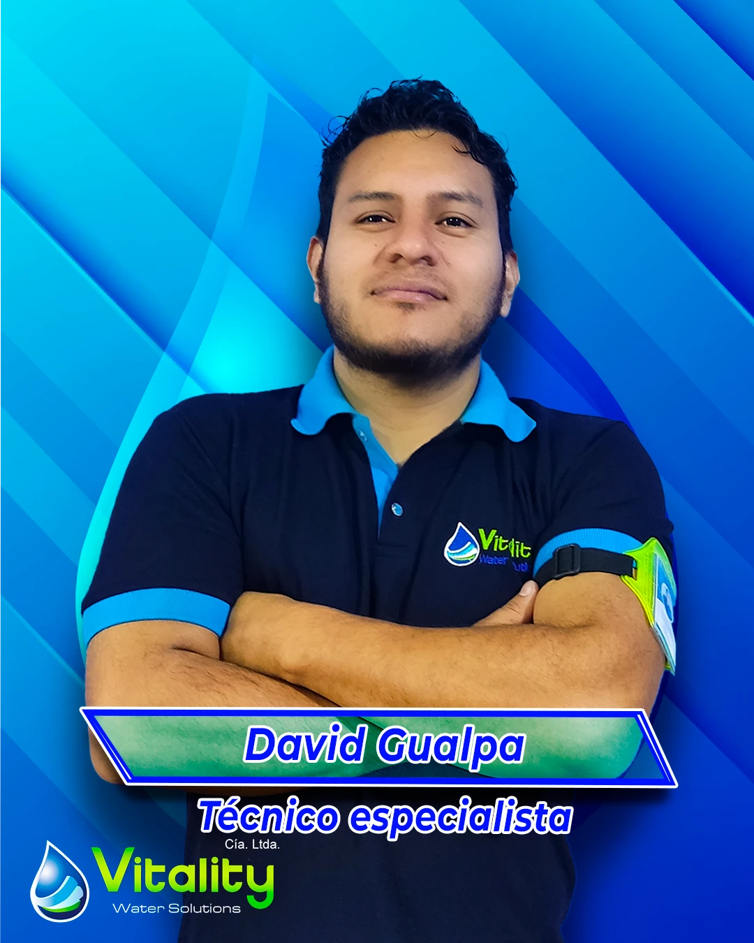 David Gualpa Personal Técnico de Vitality Water Solutions