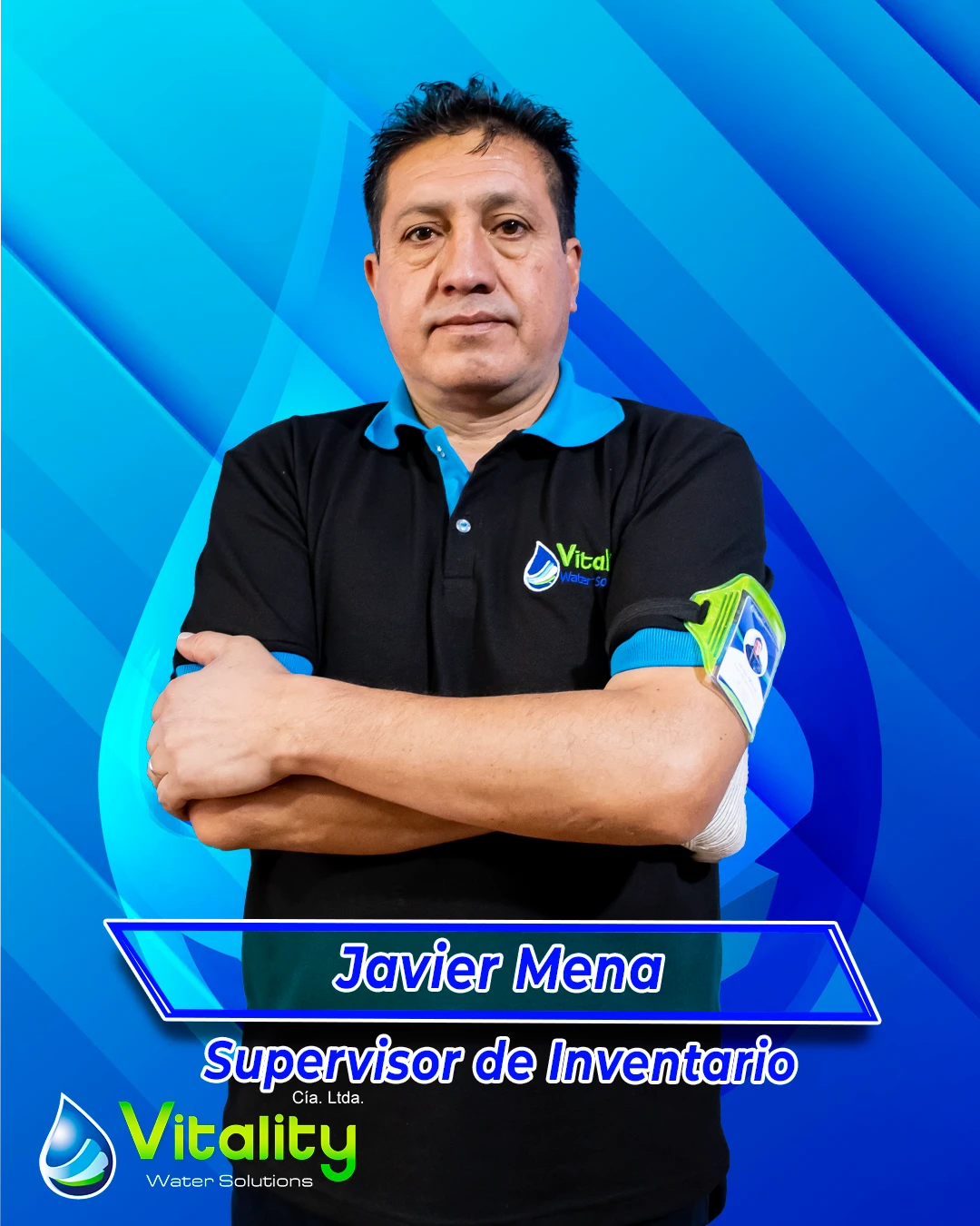 Javier Mena Personal de bodega Vitality Water Solutions