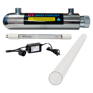 1GPM - 6W Set esterilizador Ultravioleta