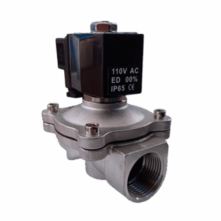 1" 110v Válvula Solenoide INOX