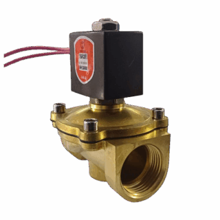 1" 110v Válvula Solenoide Bronce