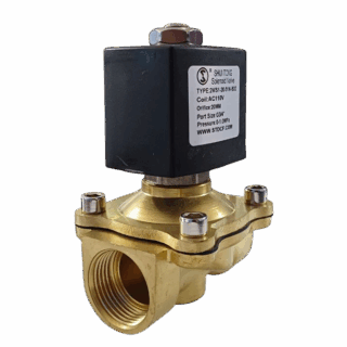 3/4" 110v Válvula Solenoide Bronce