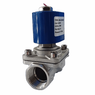 3/4" 220v Válvula Solenoide INOX