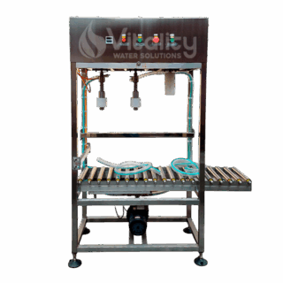 Llenadora y tapadora 2 cabezales